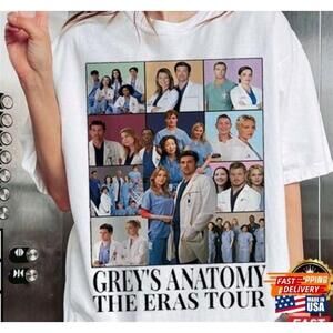 Greys Anatomy The Eras Tour Shirt Og Tv Series Tshirt Classic